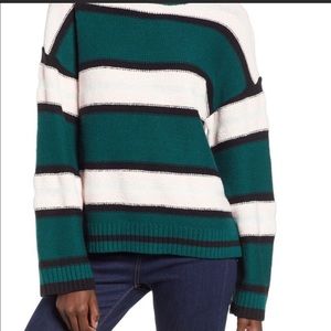 BP Everyday Striped Crewneck Sweater